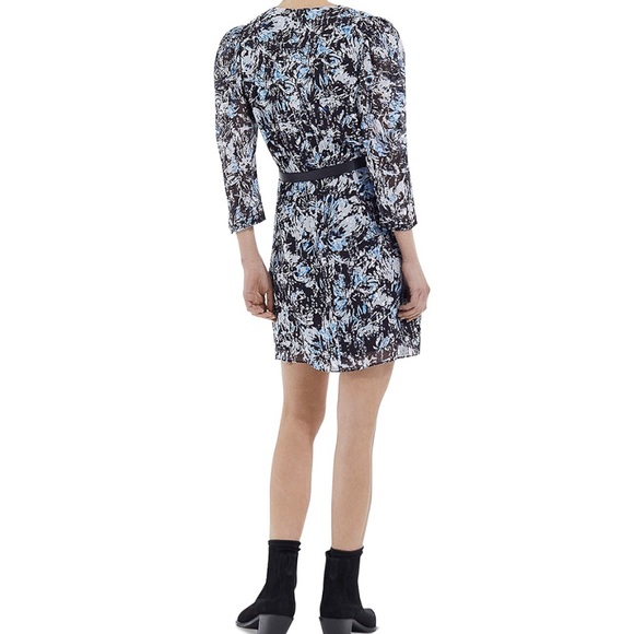 Like New The Kooples Firework Lurex Metallic Mini Dress Size 1/Small - Picture 3 of 6